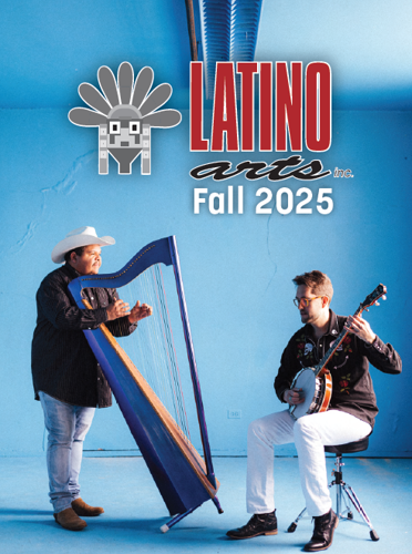 Fall Arts Season Brochure with a picture of Larry & Joe playing instruments